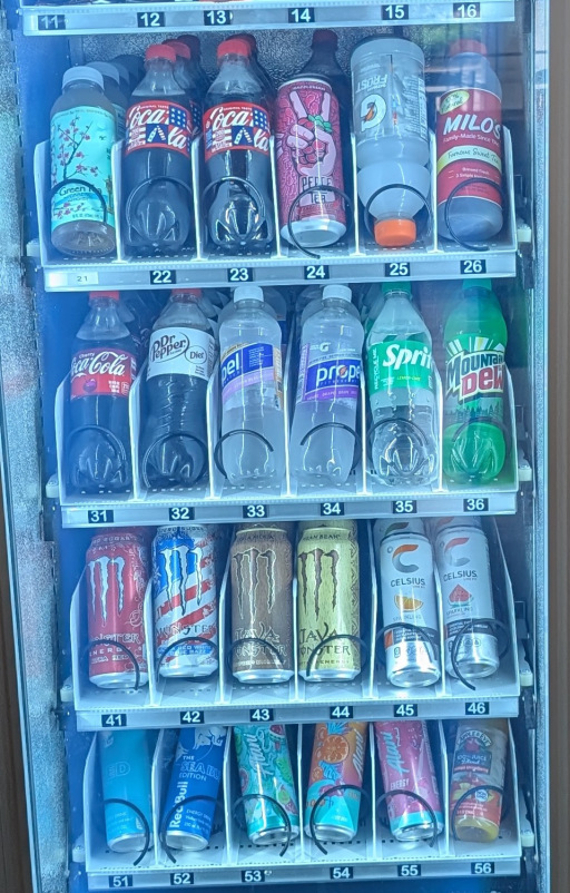 beverage vending machine